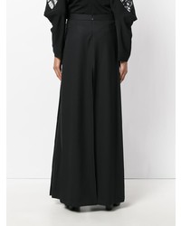 Pantalon large noir Chalayan