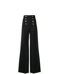 Pantalon large noir Elisabetta Franchi