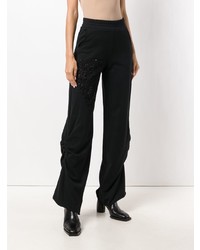 Pantalon large noir Almaz