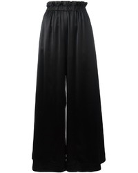 Pantalon large noir Fendi