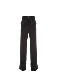 Pantalon large noir Framed
