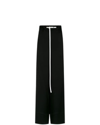 Pantalon large noir Gloria Coelho
