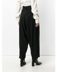 Pantalon large noir Yohji Yamamoto