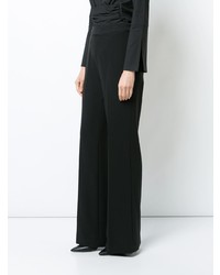 Pantalon large noir Josie Natori