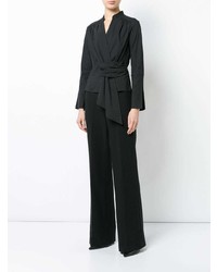 Pantalon large noir Josie Natori