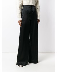 Pantalon large noir Lanvin
