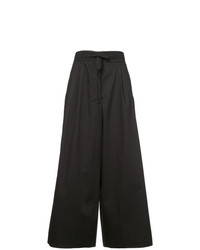 Pantalon large noir Isa Arfen