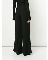 Pantalon large noir Veronica Beard