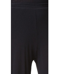 Pantalon large noir Fuzzi