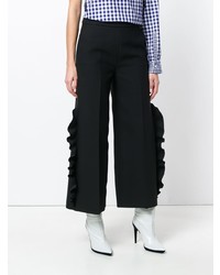 Pantalon large noir MSGM