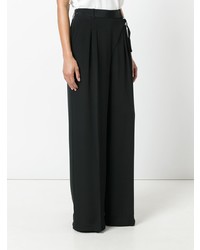 Pantalon large noir T by Alexander Wang