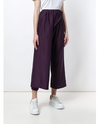Pantalon large pourpre foncé Yohji Yamamoto Vintage
