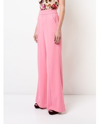 Pantalon large rose Alice + Olivia