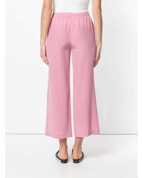 Pantalon large rose Aspesi