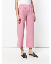 Pantalon large rose Aspesi