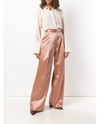 Pantalon large rose Partow