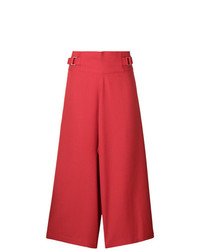 Pantalon large rouge 132 5. Issey Miyake
