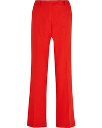 Pantalon large rouge Altuzarra