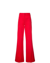 Pantalon large rouge Derek Lam