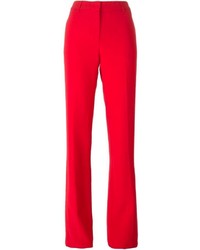 Pantalon large rouge Emilio Pucci