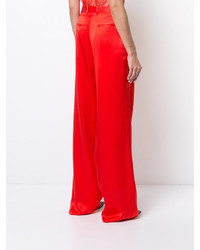Pantalon large rouge Givenchy