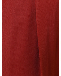 Pantalon large rouge Marni