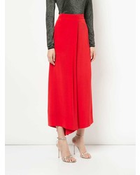 Pantalon large rouge Layeur