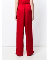 Pantalon large rouge Styland