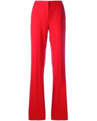 Pantalon large rouge Max Mara