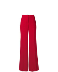 Pantalon large rouge Max Mara Studio