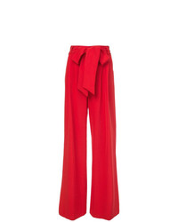 Pantalon large rouge Milly
