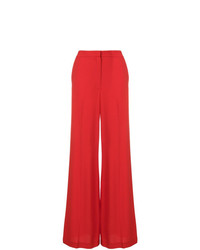 Pantalon large rouge MSGM