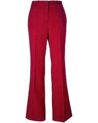 Pantalon large rouge Roberto Cavalli