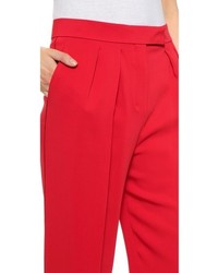 Pantalon large rouge Edun