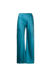 Pantalon large turquoise Blanca