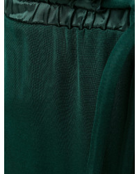 Pantalon large vert foncé MM6 MAISON MARGIELA