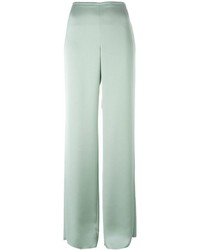 Pantalon large vert menthe Armani Collezioni