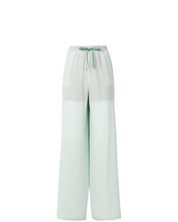 Pantalon large vert menthe Semicouture