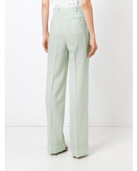Pantalon large vert menthe John Galliano Vintage