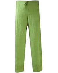 Pantalon large vert Dosa