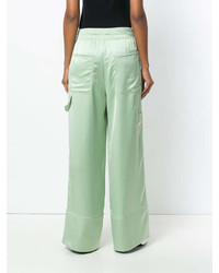Pantalon large vert Off-White