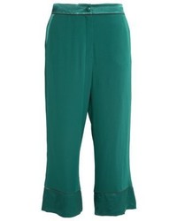 Pantalon large vert Sisley