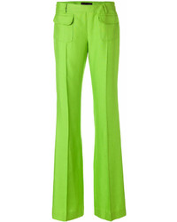 Pantalon large vert Talbot Runhof