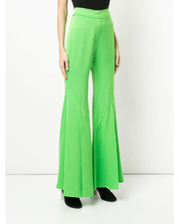Pantalon large vert Ellery