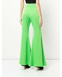 Pantalon large vert Ellery