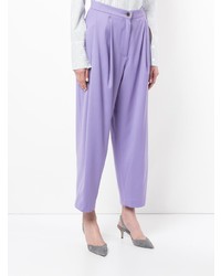 Pantalon large violet clair Natasha Zinko