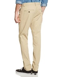 Pantalon marron clair Tom Tailor Denim