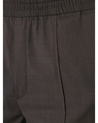 Pantalon marron foncé Neil Barrett