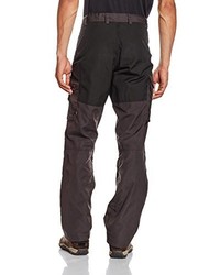 Pantalon marron foncé Fjallraven