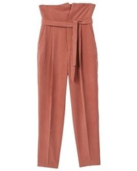 Pantalon marron Mango